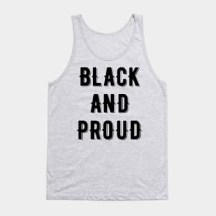 Black And Proud, African American Tank Top